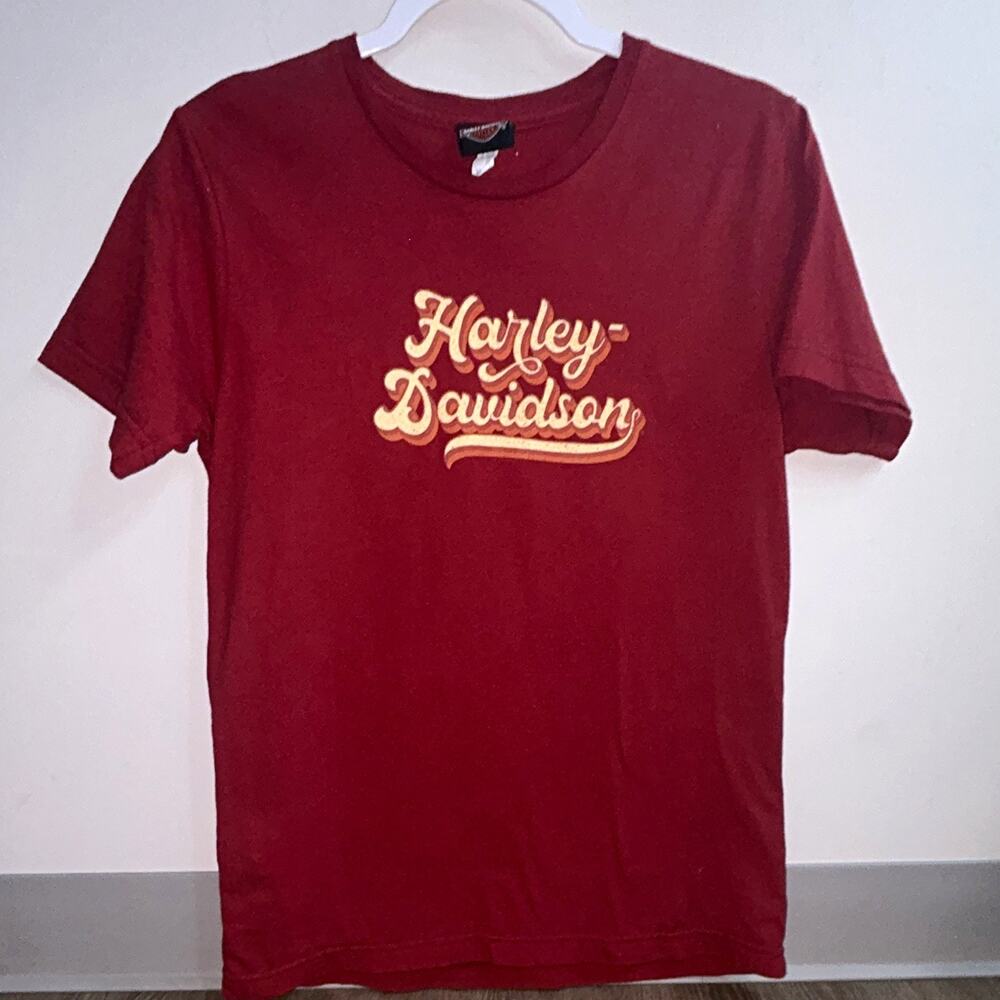 Harley-Davidson Youth XL Red T-Shirt House of Harley-Davidson Anchorage AK